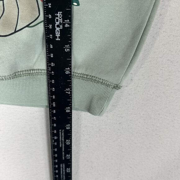 Star Wars Yoda Christmas Sweatshirt Youth Toddler Size 5T Darth Vader Mint Green - Picture 9 of 11